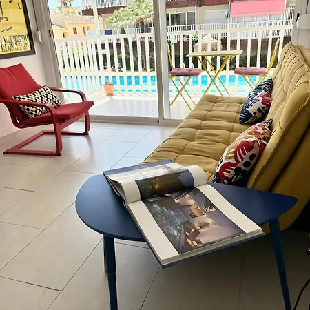 Apartamento Escapate Al Sol Con Piscina Y Playa Cercana Playa Pobla de Farnals